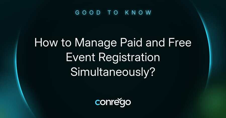 How to Manage Paid and Free Event Registration Simultaneously?